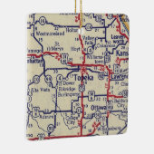 トペカKSヴィンテージマップ セラミックオーナメント (右)