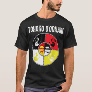 トホノ・オオダム国民ネイティブアメリカンメディシン Tシャツ