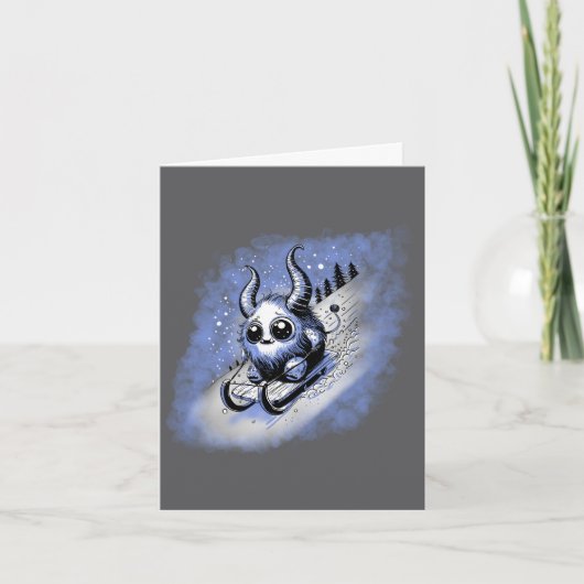 トボガニンモンスター カード (正面)