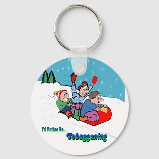 トボガニン キーホルダー (正面)