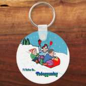 トボガニン キーホルダー (正面)