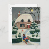 トボガニン ポストカード (正面/裏面)