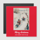 トボガニン» chromolithograph - Christmas Holiday (正面/裏面)