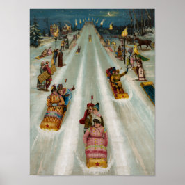 トボガンス冬の夜 ポスター