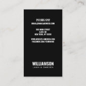 トポグラフィモダンー造園ラ気にウングリーンII 名刺 (裏面)