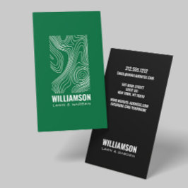 トポグラフィモダンー造園ラ気にウングリーンII 名刺