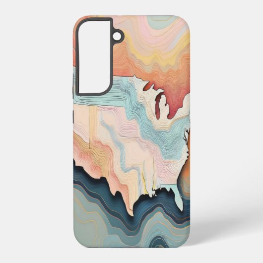 トポパステル SAMSUNG GALAXYケース (裏面)