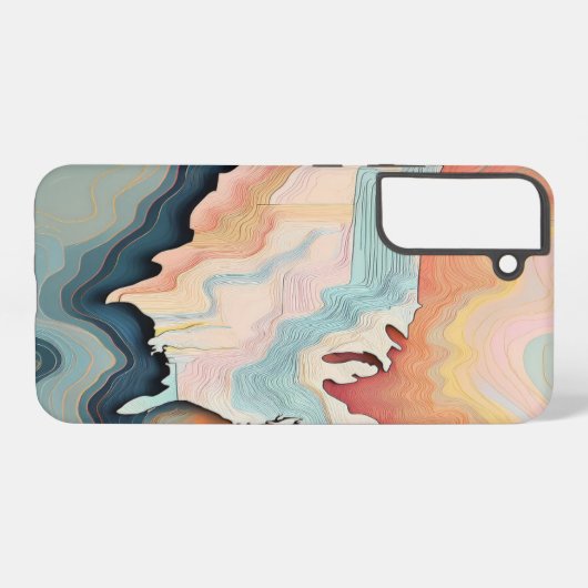 トポパステル SAMSUNG GALAXYケース (裏面横)