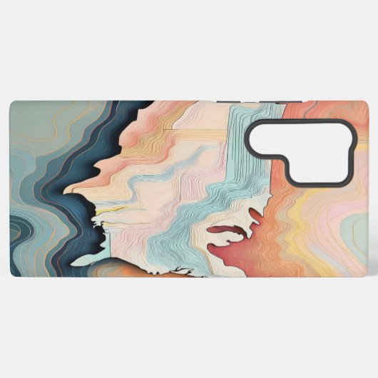 トポパステル SAMSUNG GALAXYケース (裏面横)