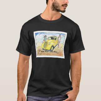 トポリノフィアット1937。イタリアで行われた水色。 Tシャツ