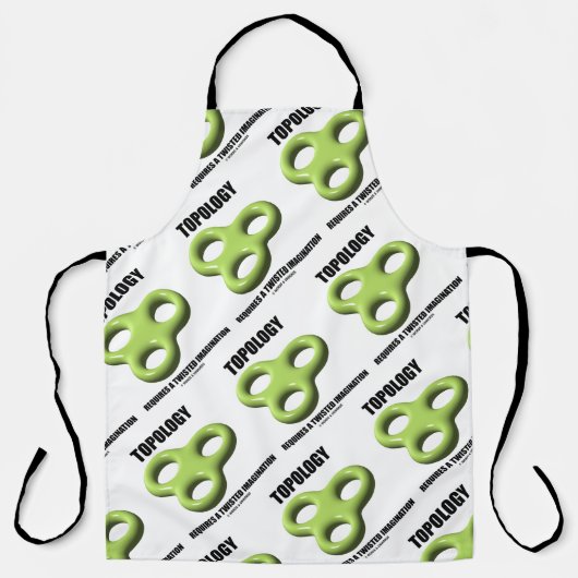 トポロジにはツイスト想像力トロイドが必要 エプロン (正面)