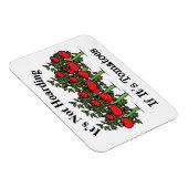 トマおもしろいトのホーもしディングじゃない マグネット (右側)