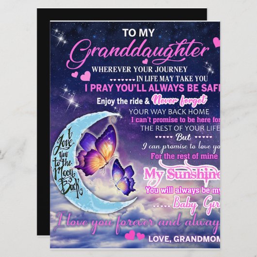 トマイグランドドーターフライズ誕生日ギフトアイディア メニュー (正面/裏面)