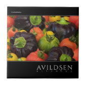 トマカラフルト&パープルベルペッパーMedley タイル (正面)