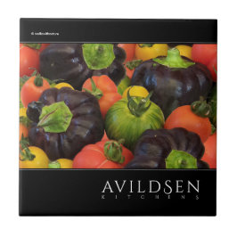 トマカラフルト&パープルベルペッパーMedley タイル