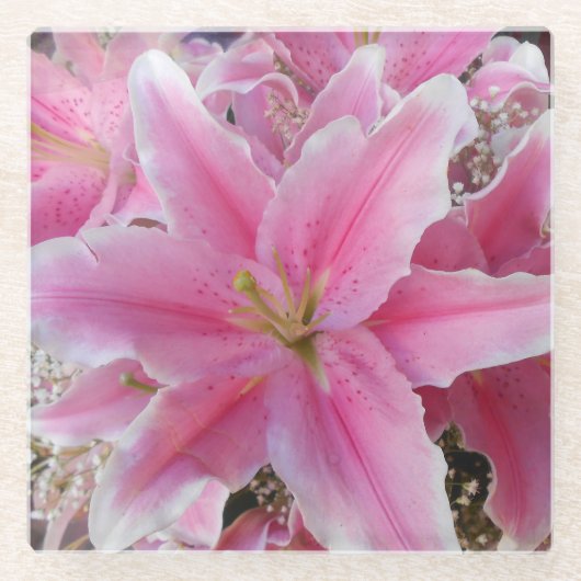 トマシナ ガラスコースター (正面)