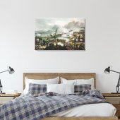 トマスが刻んだニヴェレの戦い キャンバスプリント (インサイチュ (寝室))