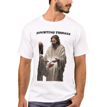 トマスの疑い 復活Tシャツ、イースターギフト