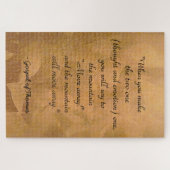 トマスの祈福音の仕方 ジグソーパズル (横)