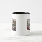 トマスサザランドが刻むPombalの戦い マグカップ (中央)