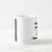 トマスジェファーソン引用文コーヒーマグ コーヒーマグカップ (中央)