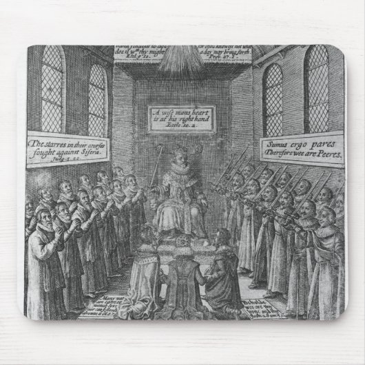 トマススコット著「声Regis」へのFrontispiece マウスパッド (正面)