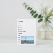 トマスポイント灯台9-7-08 名刺 (スタンド正面)