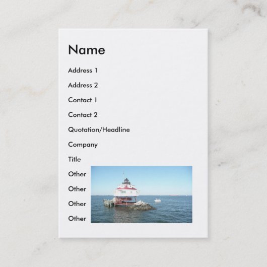 トマスポイント灯台9-7-08 名刺 (正面)