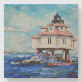 トマスポイント灯台 ストーンコースター