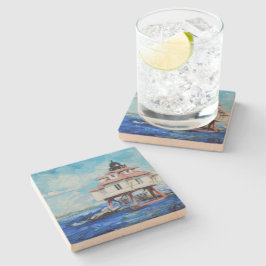 トマスポイント灯台 ストーンコースター