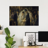 トマス結婚・アンシュツ・ポストによるユダヤ人の油彩画 ポスター (ホームオフィス)