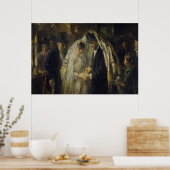 トマス結婚・アンシュツ・ポストによるユダヤ人の油彩画 ポスター (キッチン)