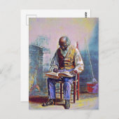 トマス読・ウォーターマン・ウッドの聖なる書物、 経典 ポストカード (正面/裏面)