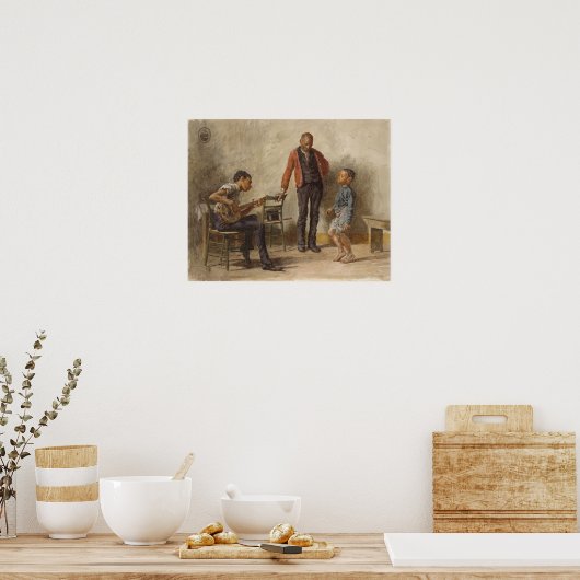 トマス・アイアンズによる踊りレッスン ポスター (キッチン)