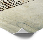 トマス・ア・ベケットの発音 ポスター (角)