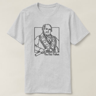 トマス・ウィルディー「奇数の父」モノリンデザイン Tシャツ