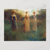 トマス・ウィルマーが庭に姿を現す ポストカード (正面)