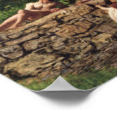 トマス・エイキンズの水泳場 ポスター (角)