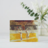 トマス・エイキンズ絵画付き葉書 ポストカード (スタンド正面)