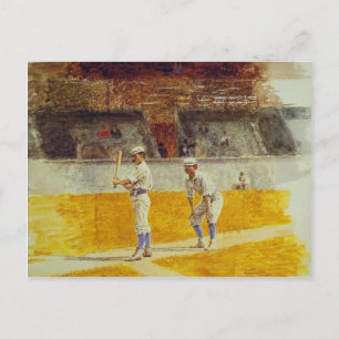 トマス・エイキンズ絵画付き葉書 ポストカード