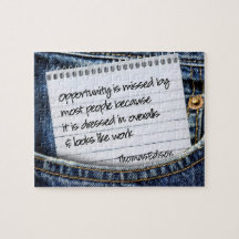 トマス・エジソン感動的引用文「機会」