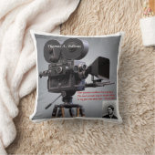 トマス・エジソン「もう1回」引用文装飾用クッション クッション (ブランケット)