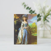 トマス・ガインズボロ – ソフィア・シャーロット ポストカード (スタンド正面)