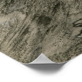 トマス・ガインズボロ – 森の高地の風景 ポスター (角)