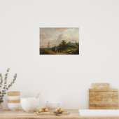 トマス・ガインズボロ – 沿岸景観 ポスター (キッチン)