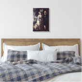 トマス・ギンズボロ – 朝の散歩 キャンバスプリント (インサイチュ (寝室))