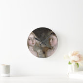 トマス・ゲインズバラ|ペインターの娘メリー ラウンド壁時計 (ホーム)