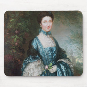 トマス・ゲインズバラ Miss Theodosia Magill マウスパッド