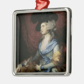 トマス・ゲインズバラ|MrsサラSiddonsのactres メタルオーナメント (左)