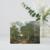 トマス・ゲインズボロ |ガインズボローの森c.174 ポストカード (スタンド正面)